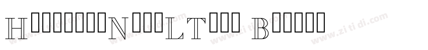 HeweticaNeueLTstd Bd字体转换